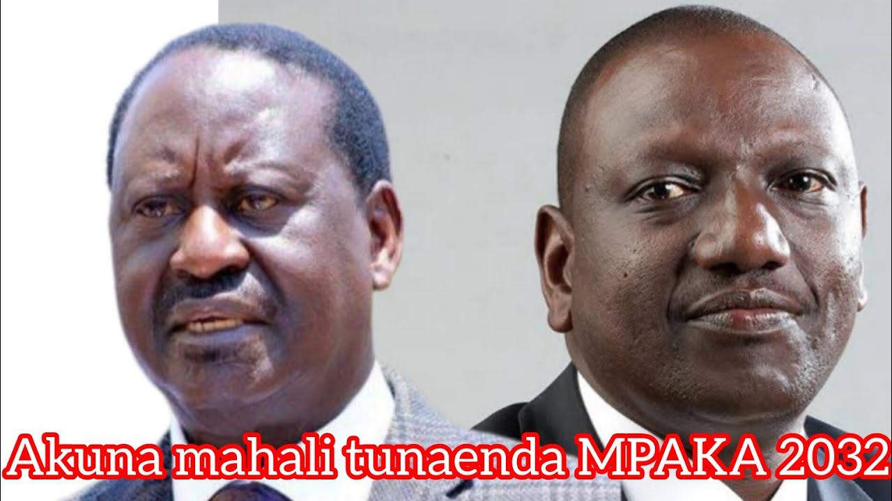 RAILA NA RUTO AKUNA MAHALI WANAENDA HADI 2032" ENGINEER KEVIN REVEALS