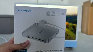 PULWTOP Dock for the iMac is a Life Saver!
