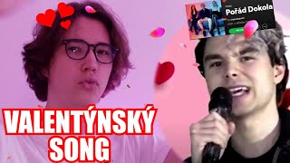 ADAM KAJUMI ZPÍVÁ FALEŠNĚ JEHO NOVÝ VALENTÝNSKÝ SONG 😰❤️ |cringe review|