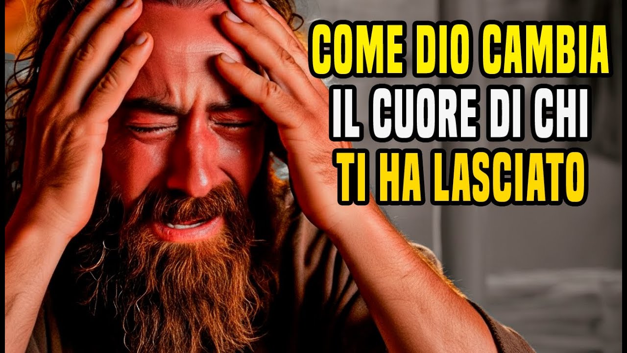 COSÌ È COME DIO OPERA NELLA MENTE DI CHI TI HA ABBANDONATO QUANDO NE AVEVI PIÙ BISOGNO