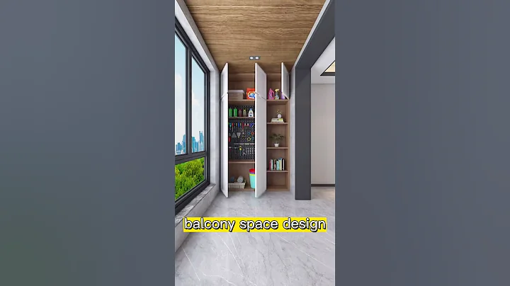 balcony space design | small room design |  #house  #shorts #interiordesign - DayDayNews