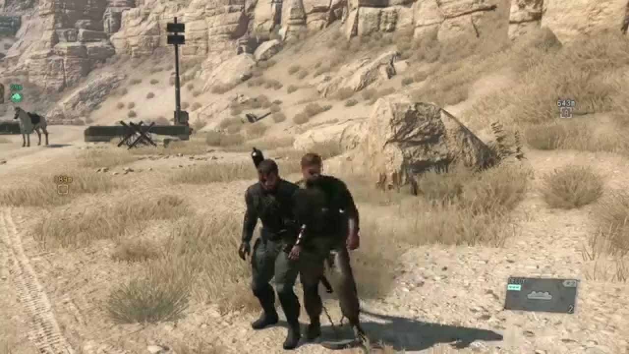 デコイの紹介 Metal Gear Solid V The Phantom Pain メタルギアソリッド5 ザ ファントムペイン Youtube