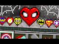 Minecraft But There's Superhero Hearts