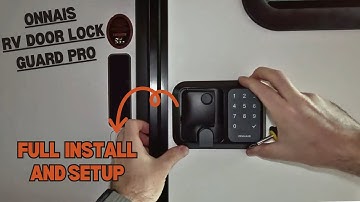 ONNAIS RV Door Lock Guard Pro Full Install and Setup