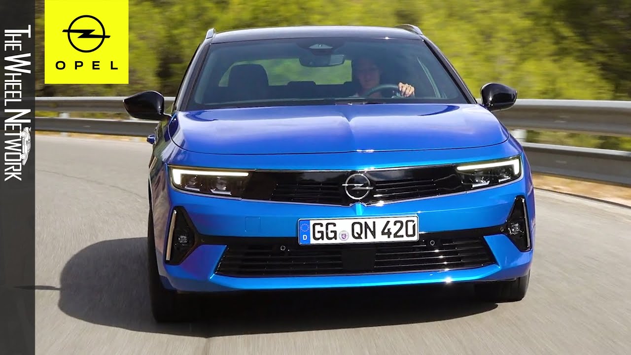 2022 Opel Astra Sports Tourer | Kobalt Blue | Driving, Interior, Exterior