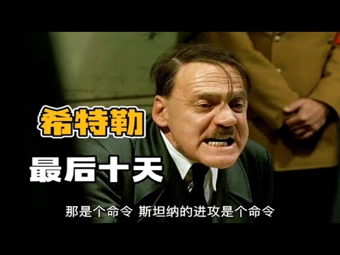 帝国的毁灭，元首的愤怒，鬼畜的希特勒