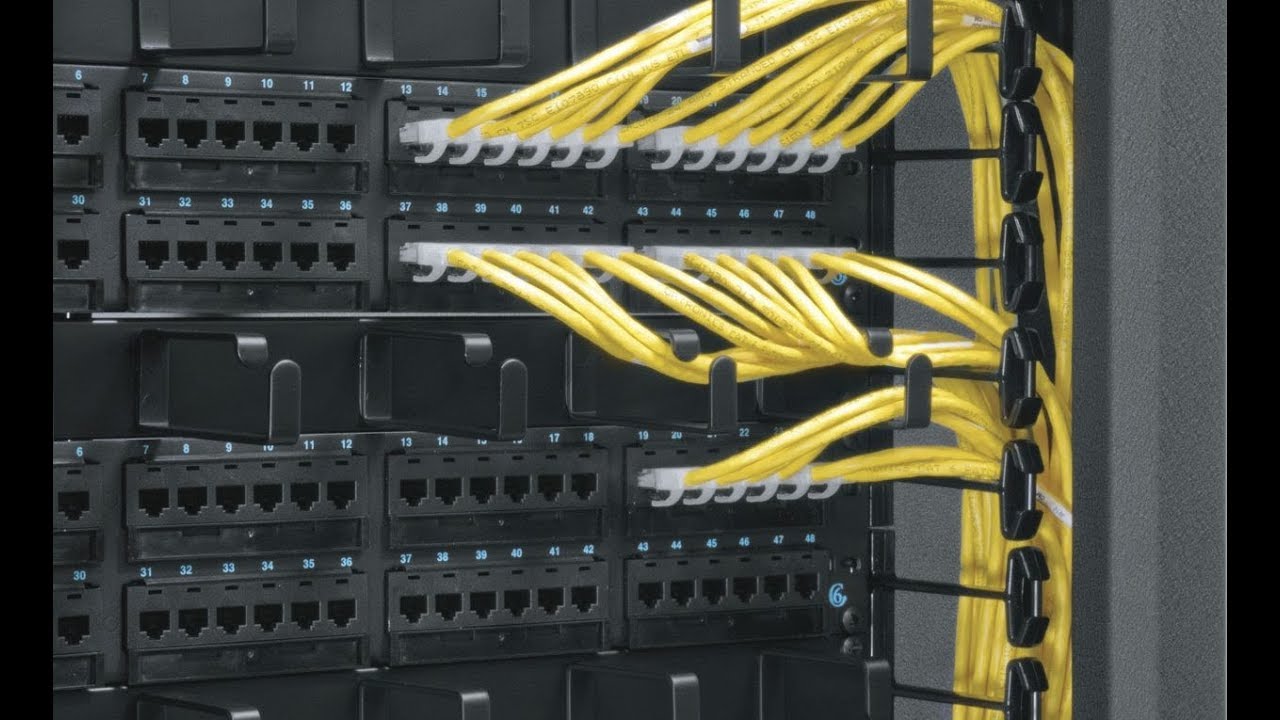 [CCNA] Cách đi cáp trong tủ rack