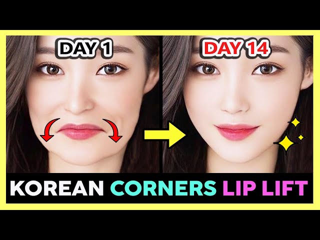 👄 KOREAN CORNERS LIP LIFT MASSAGE | LIFT UP DROOPING, SAGGING CORNERS OF MOUTH + GET KPOP SMILE LIPS