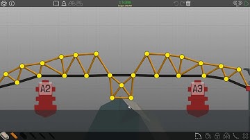 폴리 브릿지 (Poly bridge) 공략 2 - 10