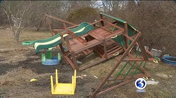 VIDEO: Strong winds take down trees, wires across state