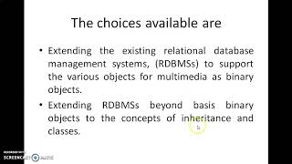 Multimedia database part 2