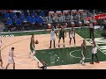 Giannis got hit with another 10 second violation at the FT line 🤭 Nets vs Bucks Game 3