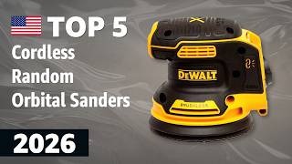 TOP—5. Best Cordless Random Orbital Sanders 2026