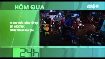 VTC14_TP HCM: Triều cường tiếp tục đạt mức kỉ lục