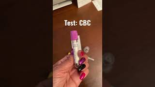 #phlebotomy #cbc #phlebotomyforbeginners #phlebotomy101