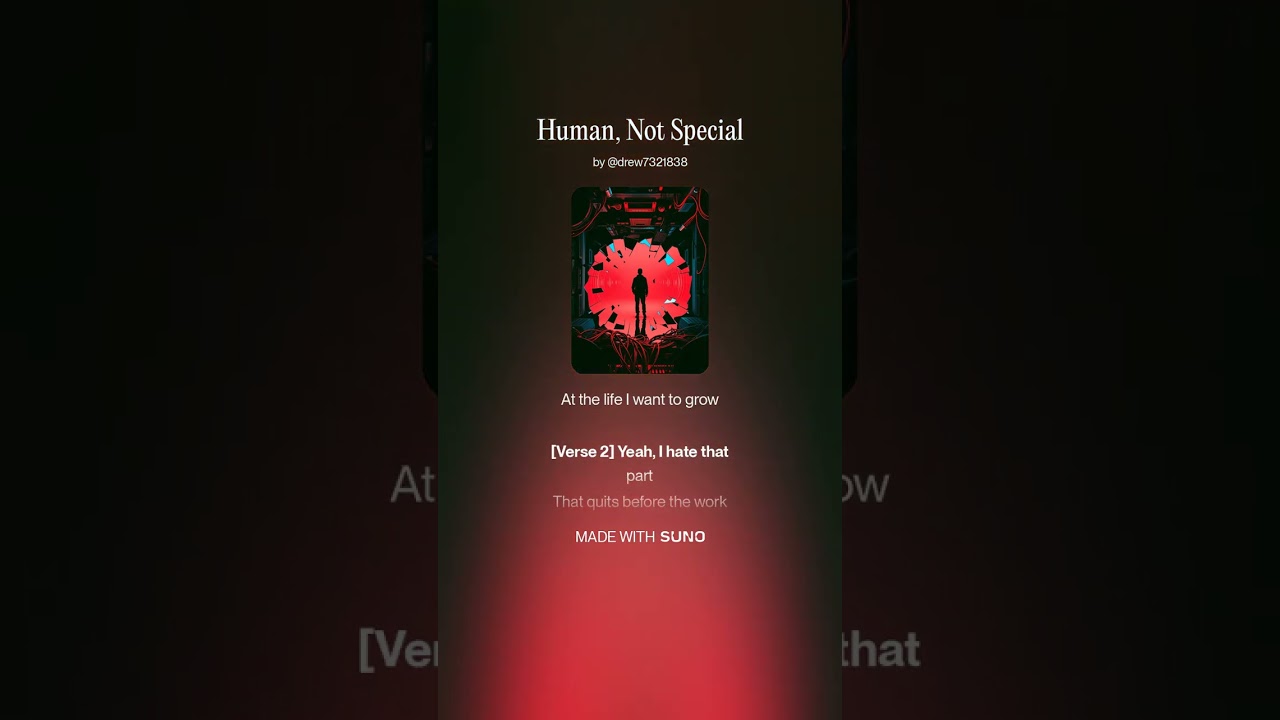 YouTubeでHuman, Not Specialを視聴 YouTubeでHuman, Not Specialを視聴