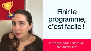 5 Étapes Pour Construire Ton Curriculum