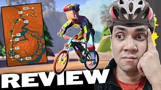 Lonely Mountain Downhill - A Physics Based Cycling Game? - Hindi Review