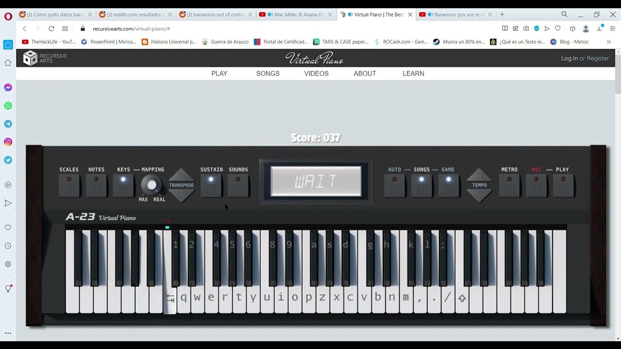 Virtual piano the best online piano keyboard with songs opera 2023 02