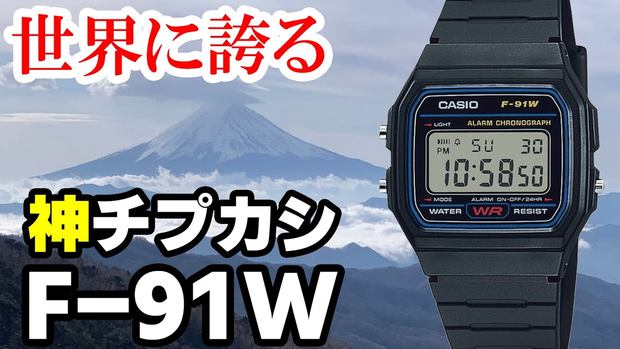 レア VINTAGE 1991's CASIO W-91 デジタル腕時計 Casio ヴィンテージ F