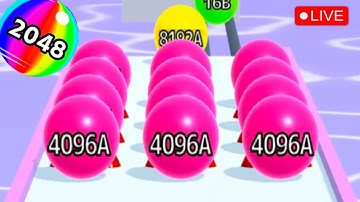 🔴 💥Ball Run 2048 Merge Number Live Gameplay Part 1