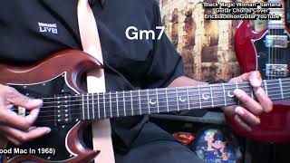 BLACK MAGIC WOMAN Santana Chord Short Cover - LESSON AVAILABLE @EricBlackmonGuitar