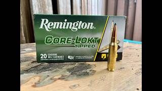 Remington CoreLokt Tipped 6.5 Creedmoor 129 Grain Chronograph Test (Athlon Rangecraft)