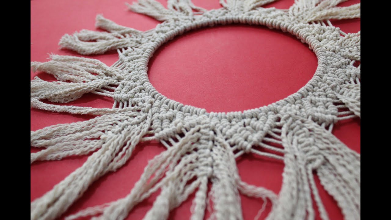 MACRAME MANDALA TUTORIAL YouTube
