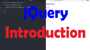 JQUERY TUTORIALS - INTRODUCTION #01