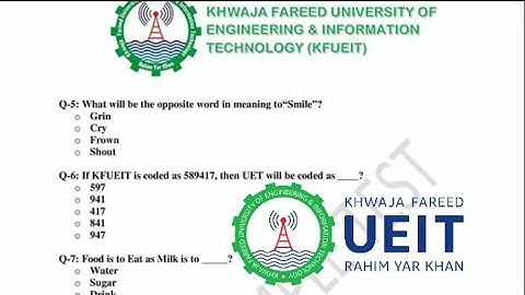 how to preparation kfueit entery test | kfat admission test