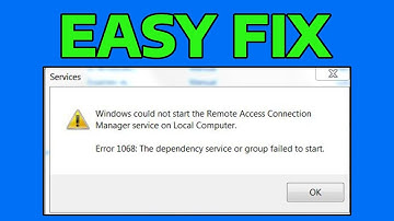 How To Fix Remote Access Connection Manager Can