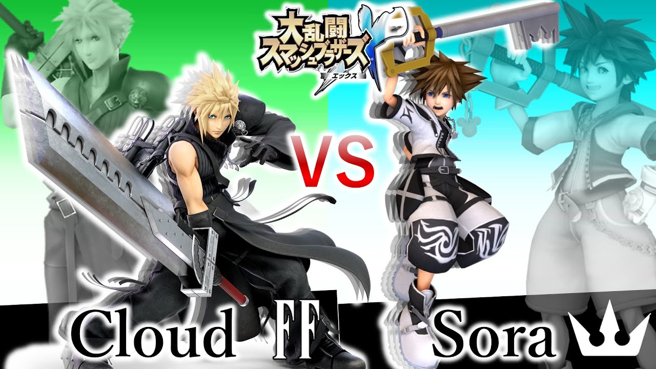 クラウド VS ソラ【スマブラハック】【スマブラ RX】