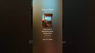 Backyard Bash