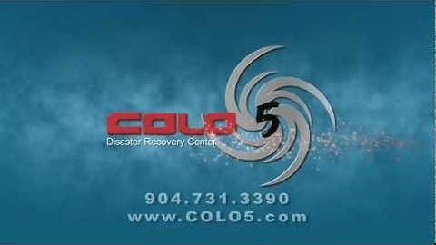 Colocation, Disaster Recover, Data Center, Colo5 Video