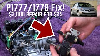 2008 Nissan Altima 2.5 Step Motor Replacement Weak Acceleration