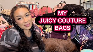 OMG Rare Purses | HUGE VINTAGE JUICY COUTURE BAG COLLECTION Part 1 | missmyluck91 | Anna