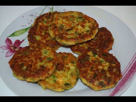 ყაბაყის კატლეტები /Zucchini Cutlets/ Котлеты из цукини