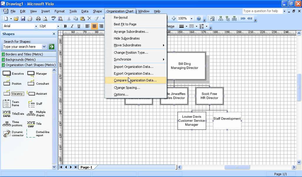 How To Add Photos To Visio Org Chart