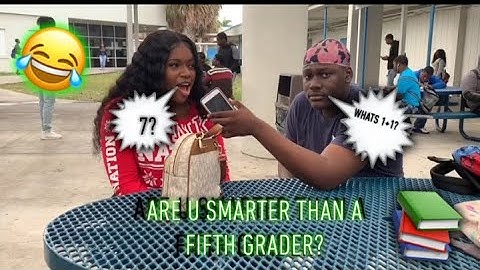 ARE YOU SMARTER THAN A 5th GRADER🤔 📚| Public Interview