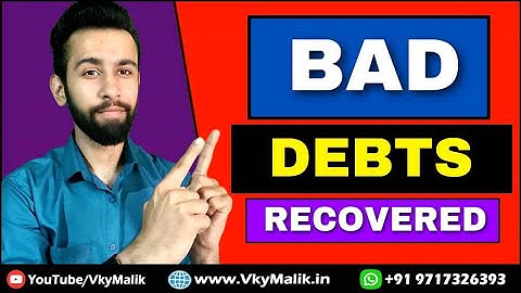 Bad Debts Recovered Accounting Entry in Tally Prime | Bad Debts Accounting in Tally Prime