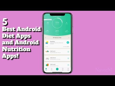 5 Best Android Diet Apps and Android Nutrition Apps!