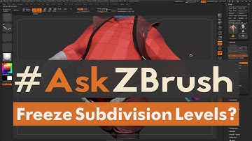 #AskZBrush - "What is the Freeze Subdivision Levels button used for?"