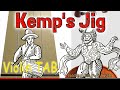 Kemp&#39;s Jig - Traditional Folk - Violin - Play Along Tab Tutorial