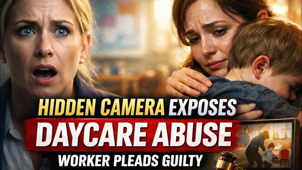 Hidden Camera Exposes Daycare Abuse as Worker Pleads Guilty. - YouTube