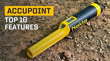 Top 10 Features, Nokta AccuPoint Pin Pointer Review