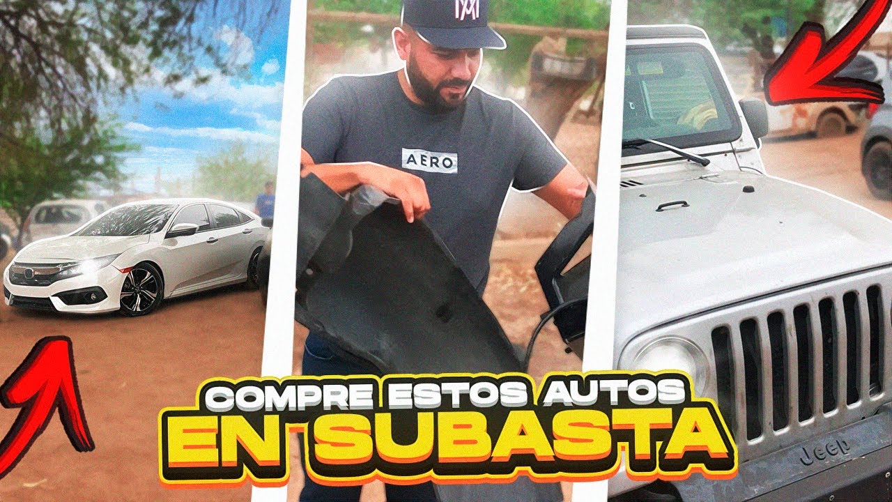 Un todo terreno y un deportivo de subasta🎰💻🏎🏁🚗