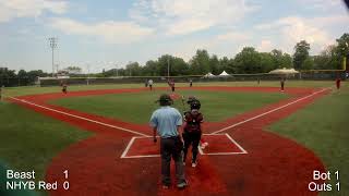 2022 Beast Black 11U vs NHYB Red 07022022.  Beast 4 - NHYB 2 screenshot 2