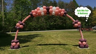 How To Make A Balloon Arch With Twist