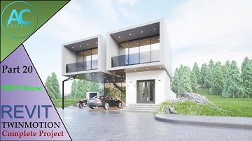 BJOS House | Part 20 | Complete Step By Step Project | Revit and Twinmotion Tutorial