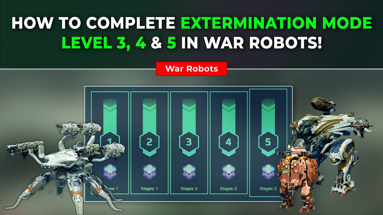 12 March | How to Complete Extermination Mode Level 3, 4 & 5 in War ...